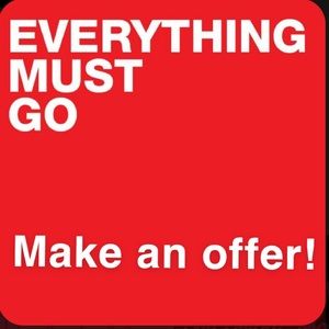 Cleaning out my closet!!